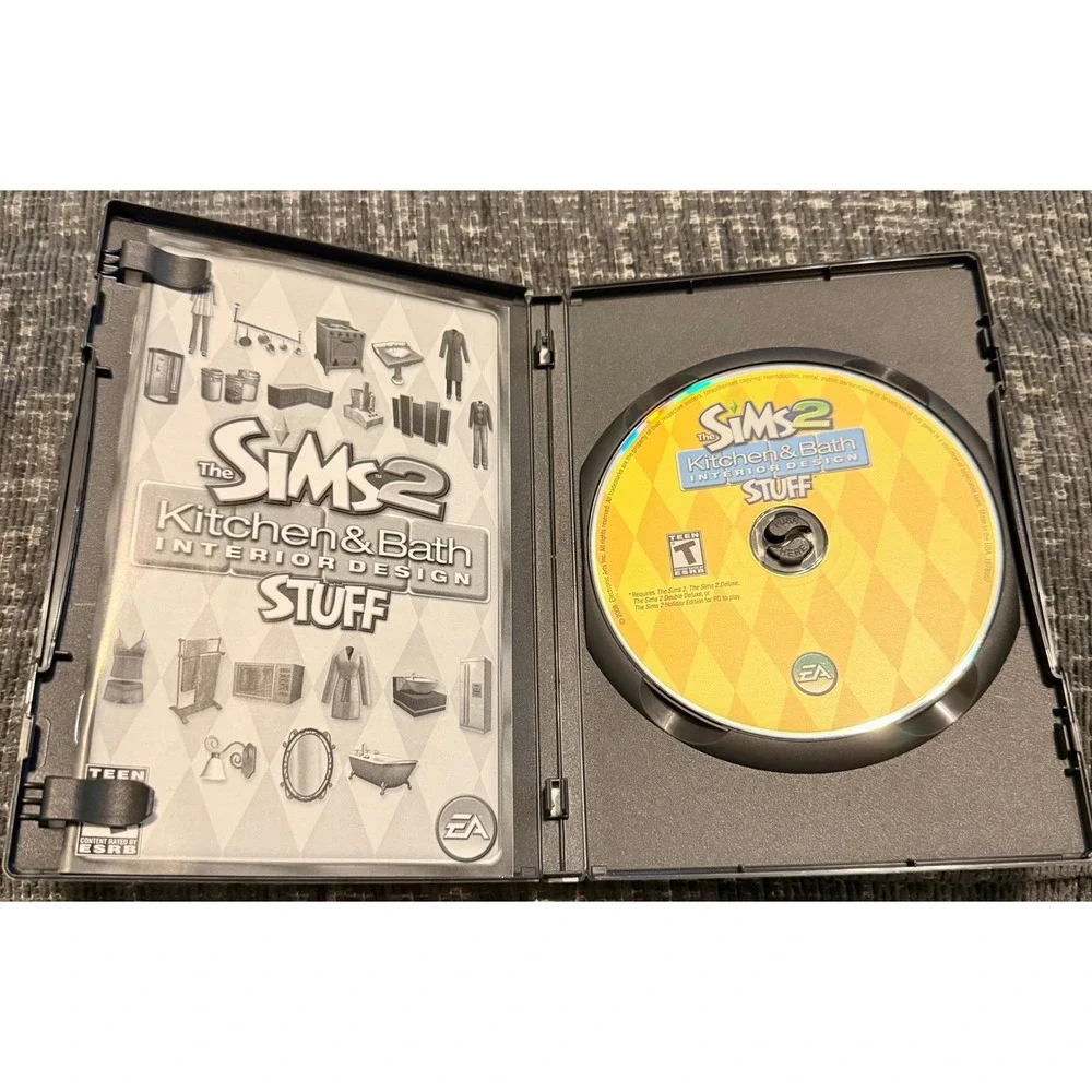 The Sims 2 Kitchen & Bath Interior Design Stuff PC Game Expansion